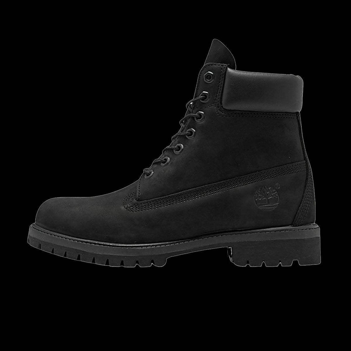 Timberland Premium 6in Waterproof Boot (Black Nubuck)