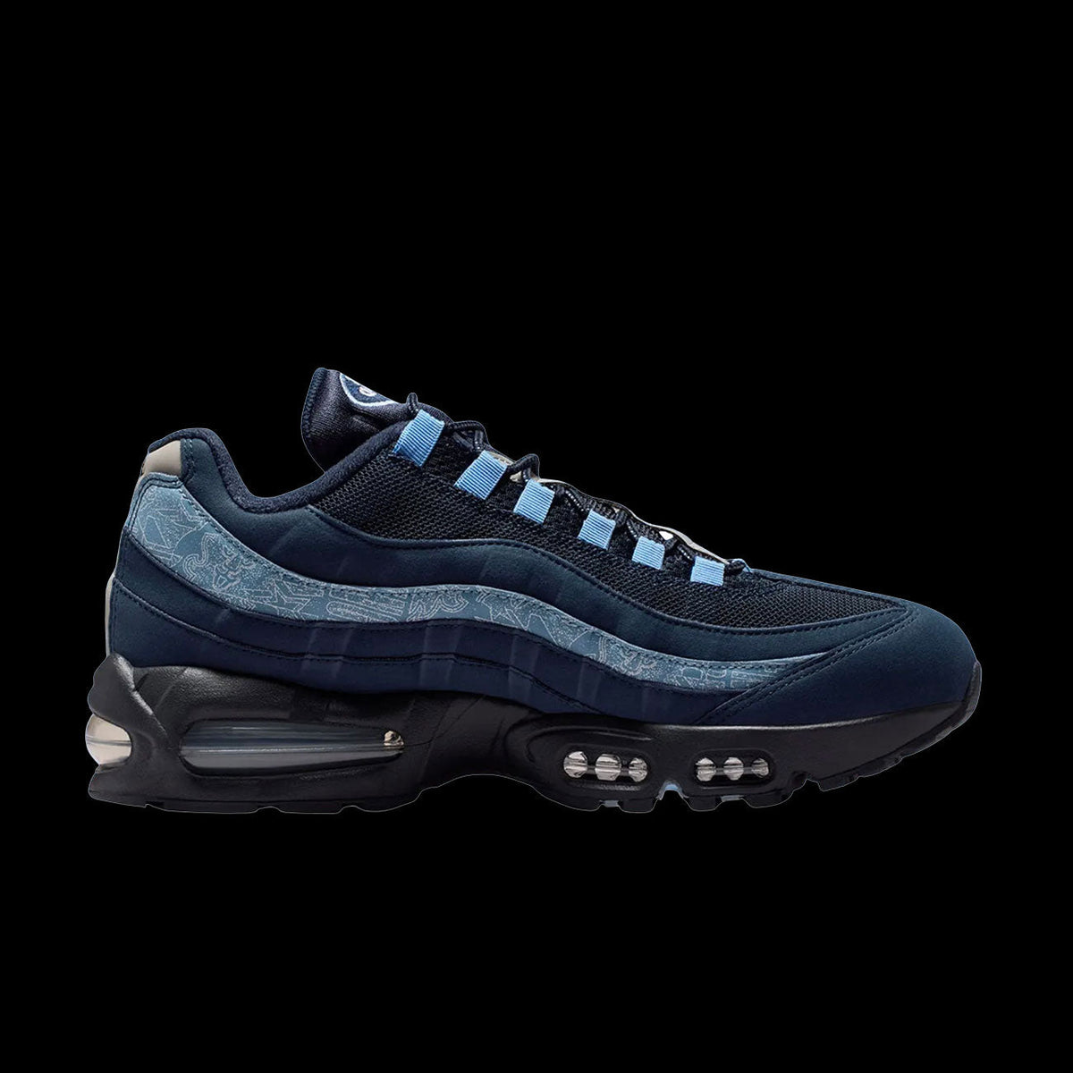 Nike Air Max 95 Big Bubble SE (Multi-Color/Obsidian-Work Blue-White)