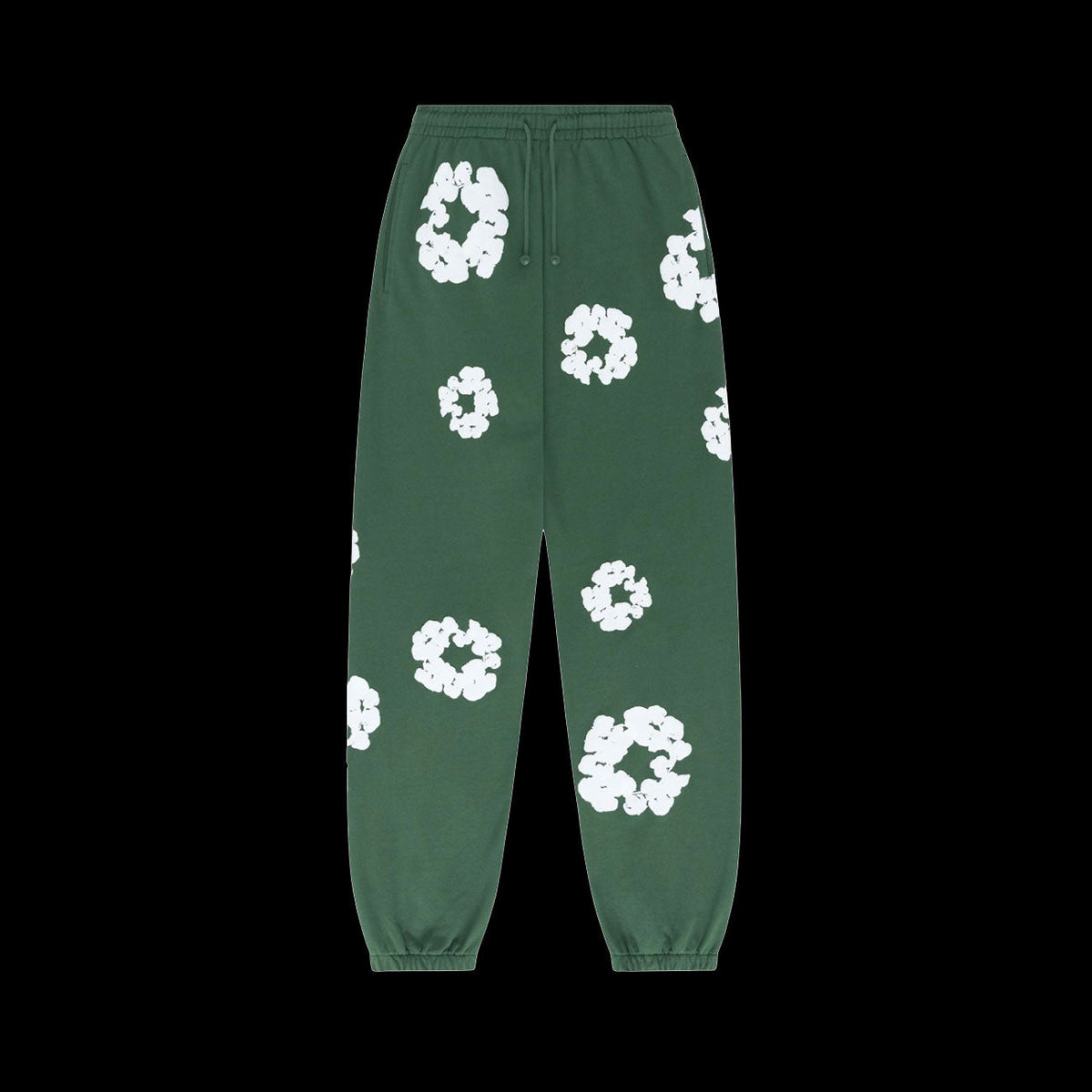 Denim Tears Cotton Wreath Sweatpants (Green)