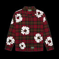 Denim Tears Cotton Wreath Pajama Shirt (Olive/Red)