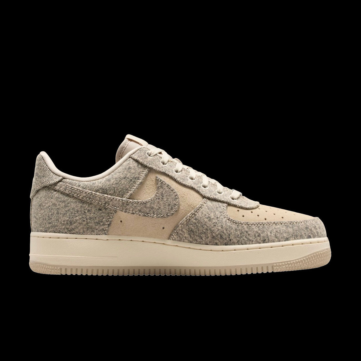 Nike Air Force 1 '07 LV8 "Denim" (Desert Khaki/Desert Khaki-Lt Khaki)