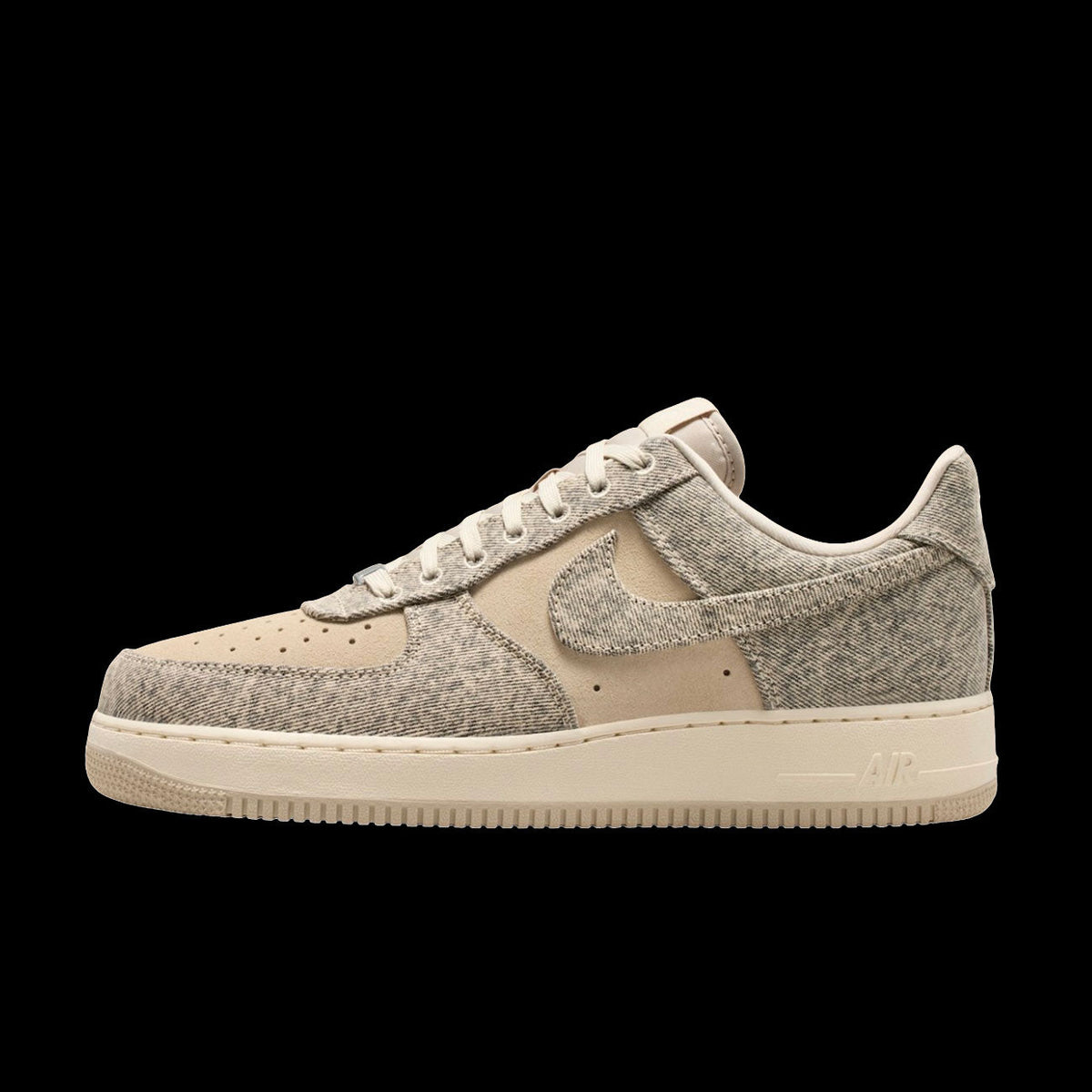 Nike Air Force 1 '07 LV8 "Denim" (Desert Khaki/Desert Khaki-Lt Khaki)
