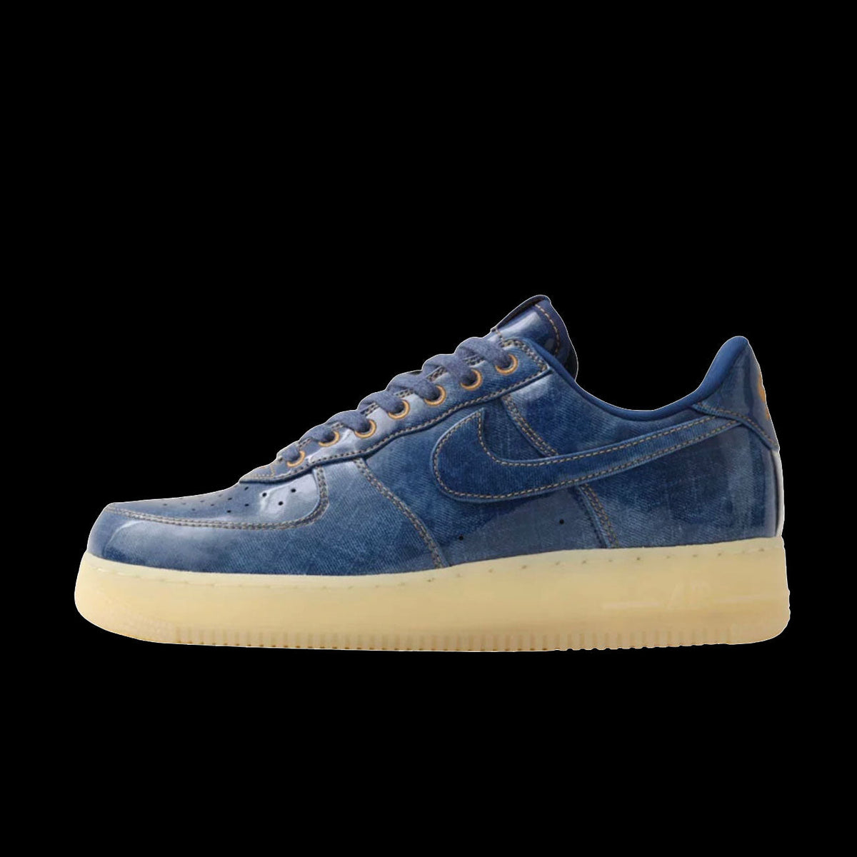 Nike Air Force 1 Retro (Coastal Blue/Coastal Blue-Natural-Flax)