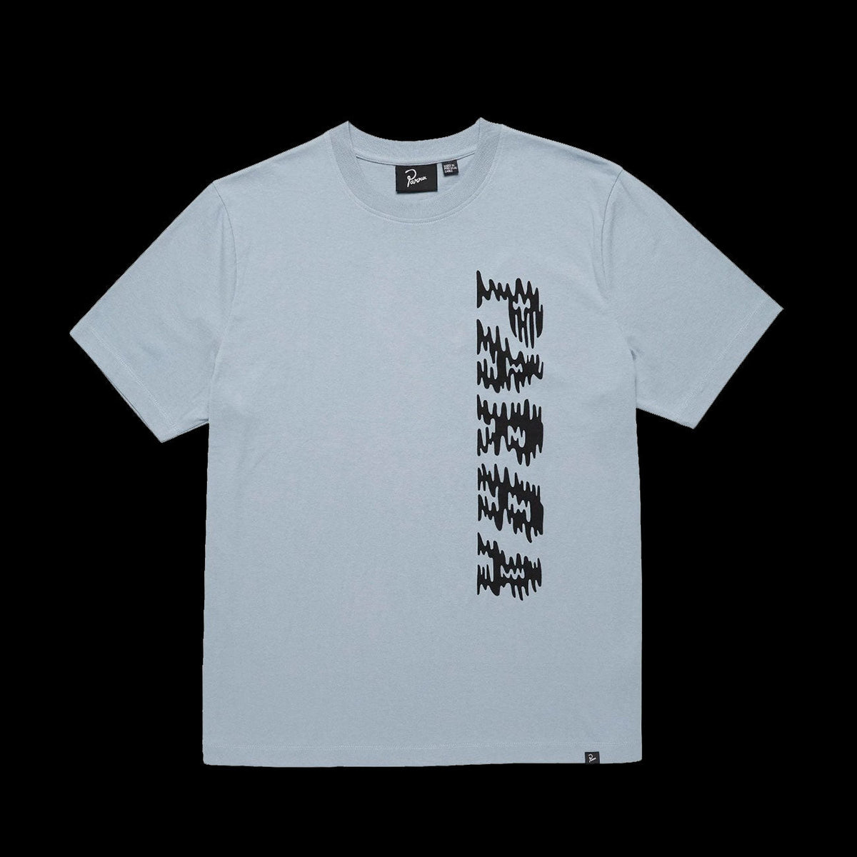 By Parra Wave Block Tremors T-Shirt (Dusty Blue)