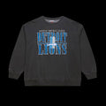 Mitchell & Ness Detroit Lions Downtown Collection Crewneck (Black)