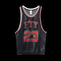 Air Jordan x FTY Basketball Jersey (Blac/Lt Crimson)