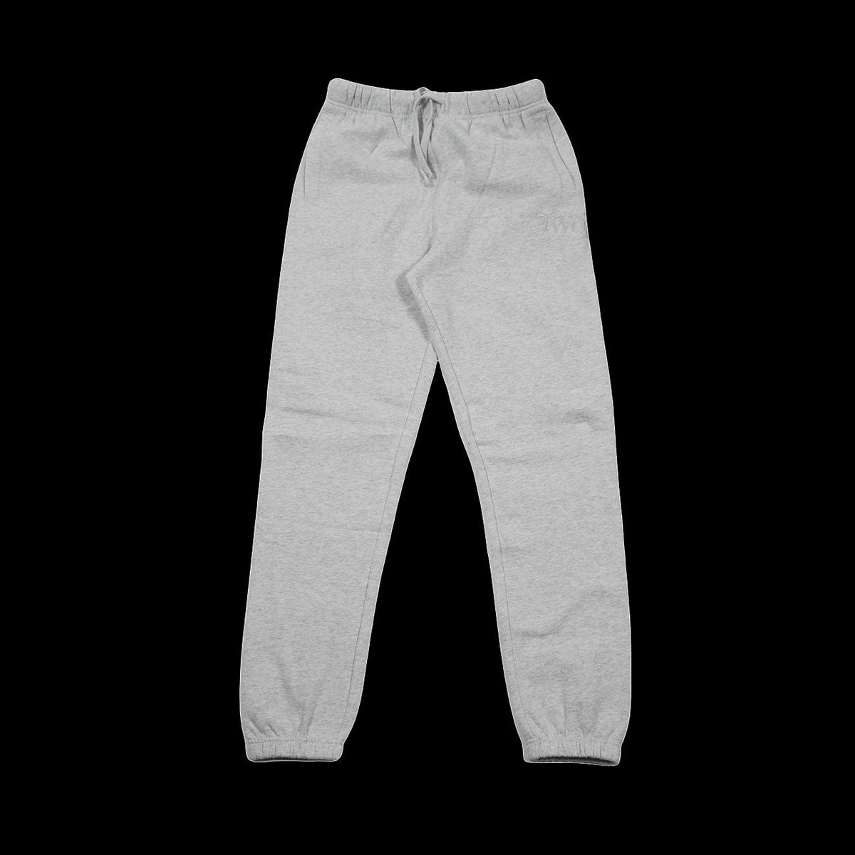 Two18 Embroidery Sweatpants (Heather Grey)