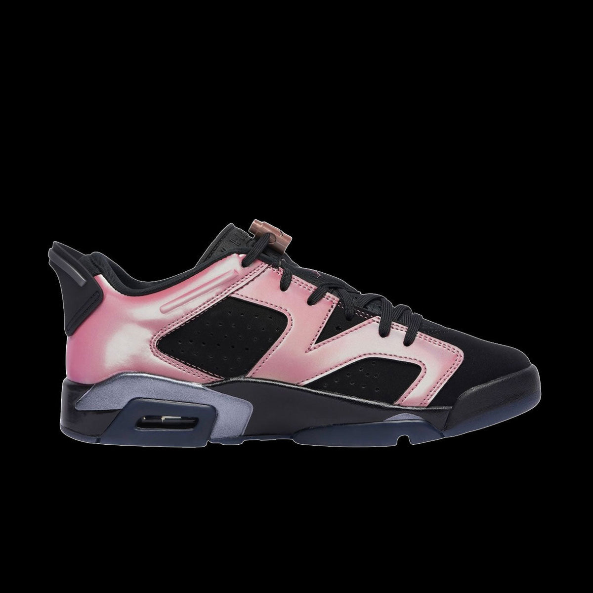 WMNS Air Jordan 6 Retro Low "Metamorphosis" (Black/Black-Desert Berry)