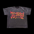 Barriers Know Justice Know Peace Boxy T-Shirt (Mink)