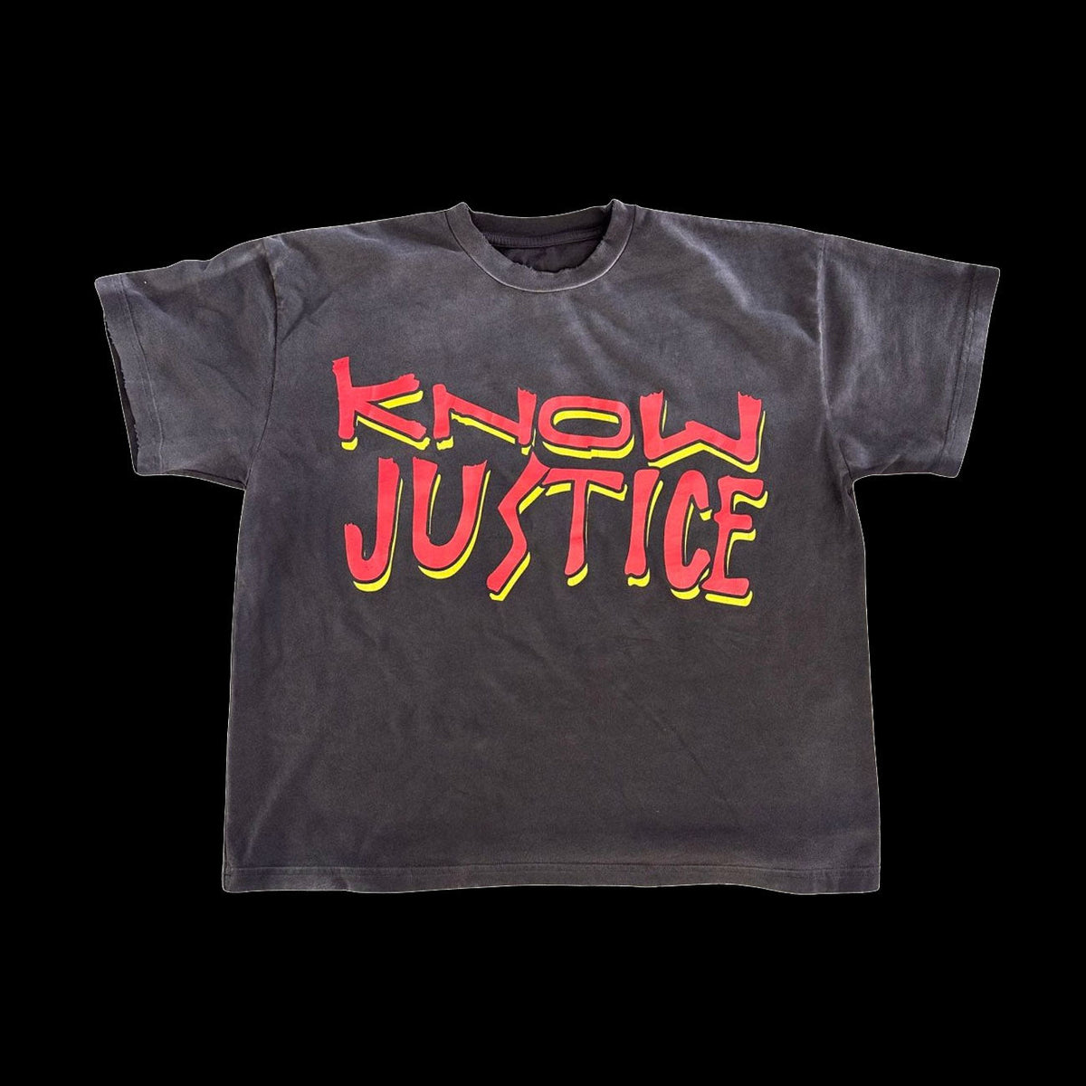 Barriers Know Justice Know Peace Boxy T-Shirt (Mink)