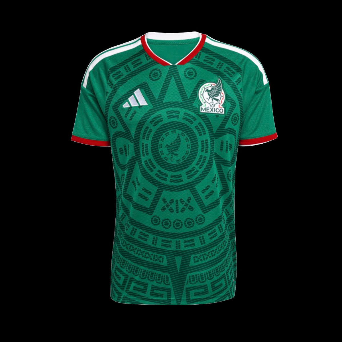 Adidas Green Mexico 26 Home Jersey (Bold Green)