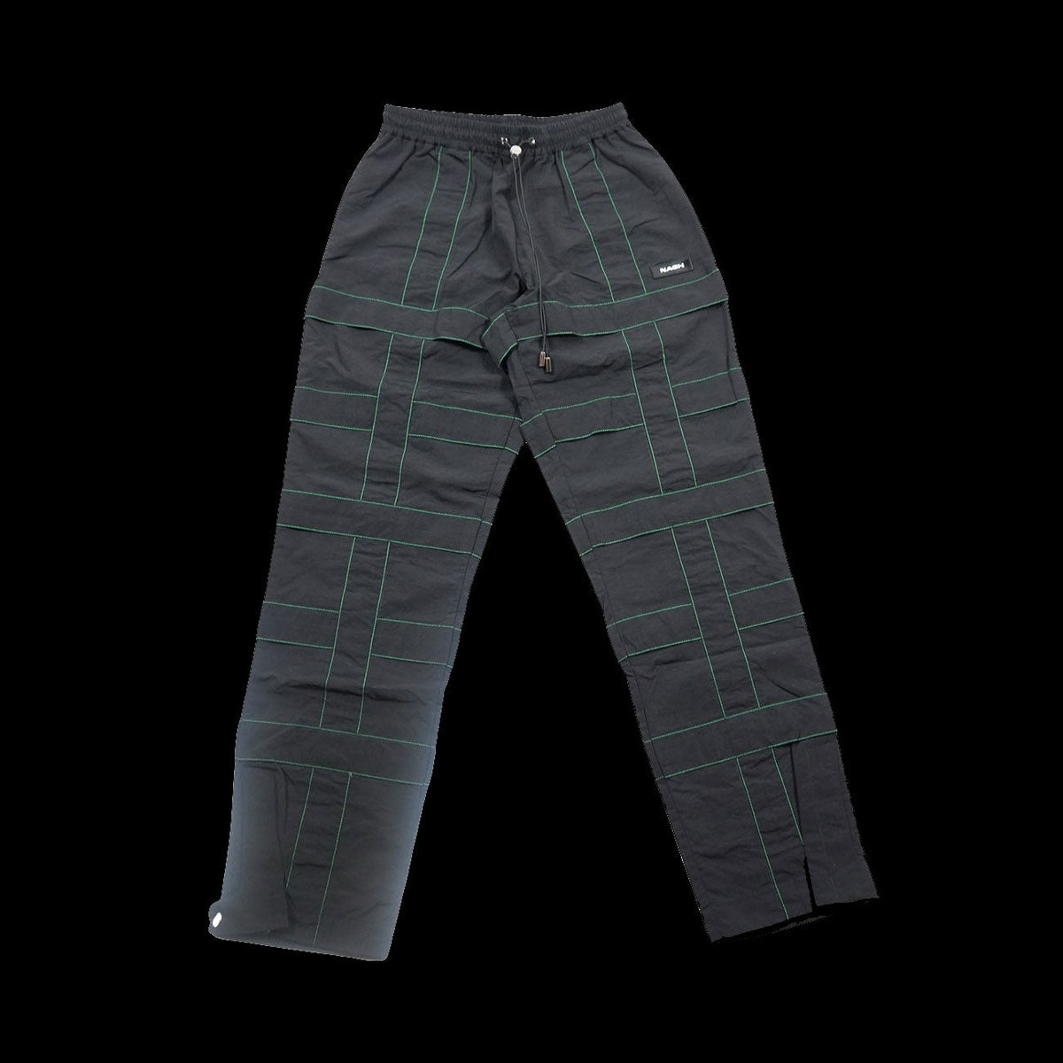 Nash Bondage Pant (Black/Kelly Green)