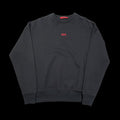 424 Felpa Girocollo RIC. Crewneck Oversized (Black)