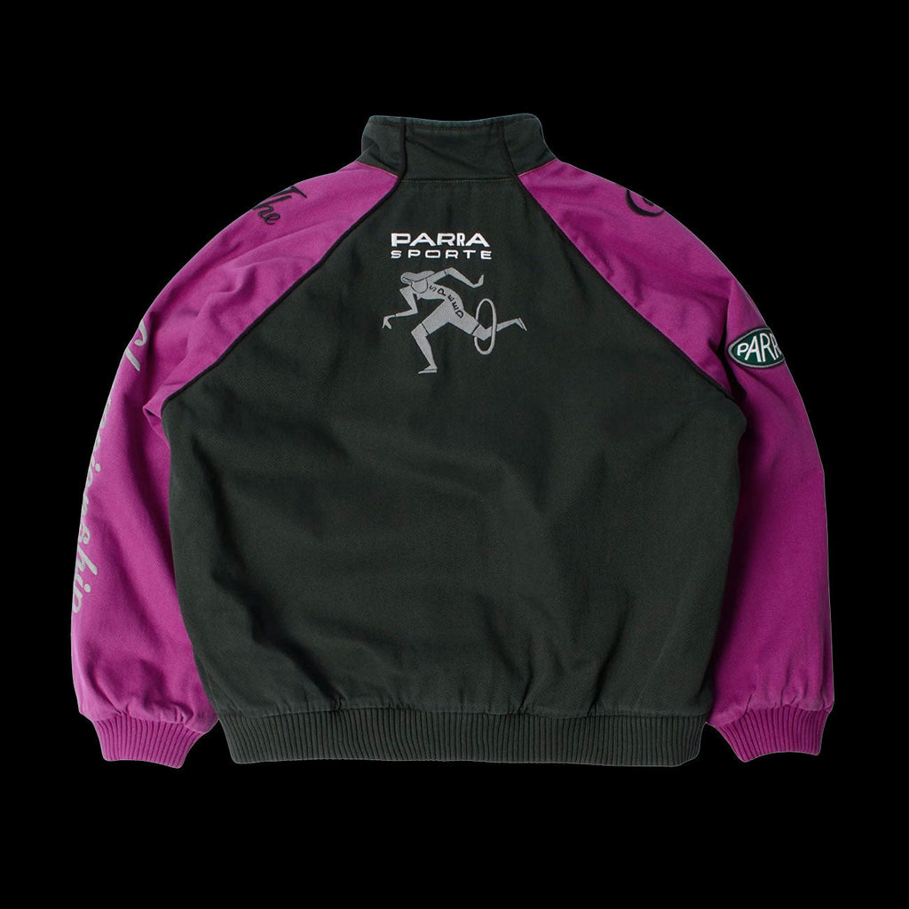 By Parra Owl Meets Rat Racing Jacket (Purple Pink)