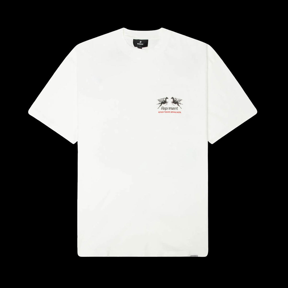 Represent 24 Hour Service T-Shirt (Flat White)