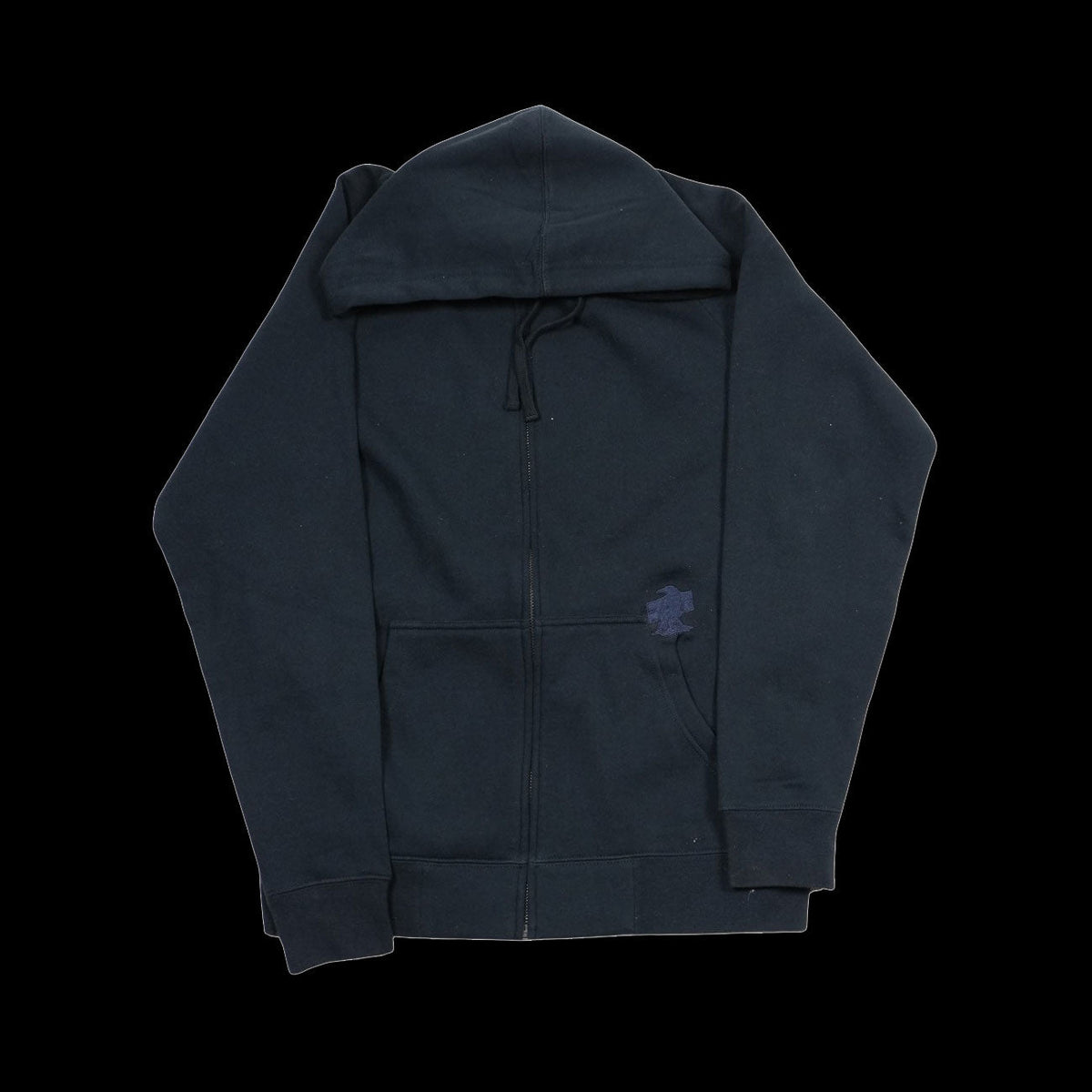 Two18 Embroidery Raven Zip-Up (Black)