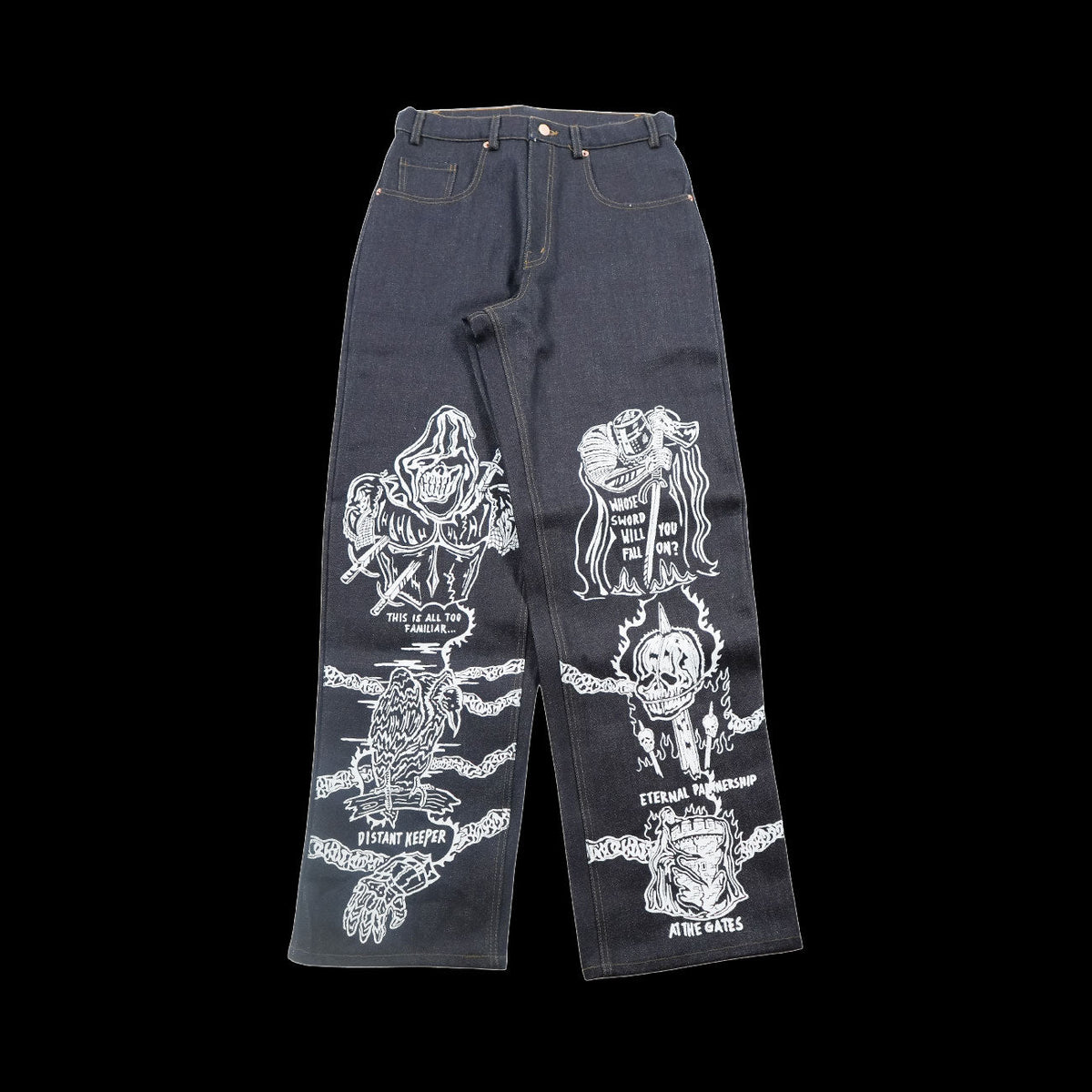 Warren Lotas Sabata Denim (Black)