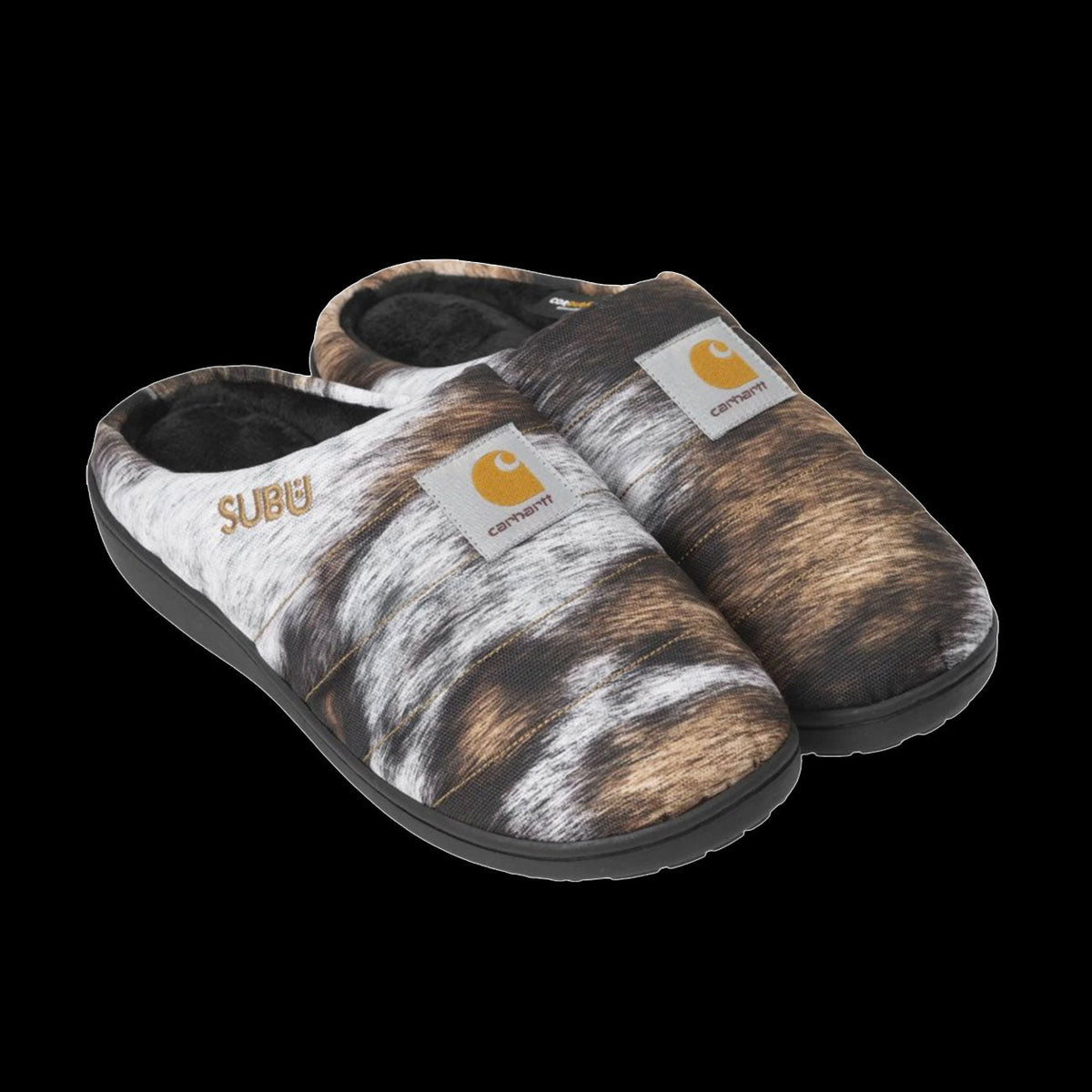 Suba x Cahartt WIP Cordura Slippers (Wild Dog Print)