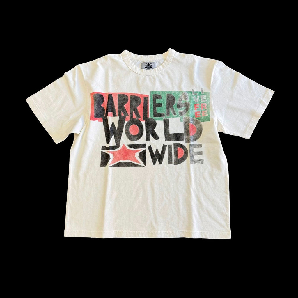 Barriers Worldwide Ringer T-Shirt (Off White)