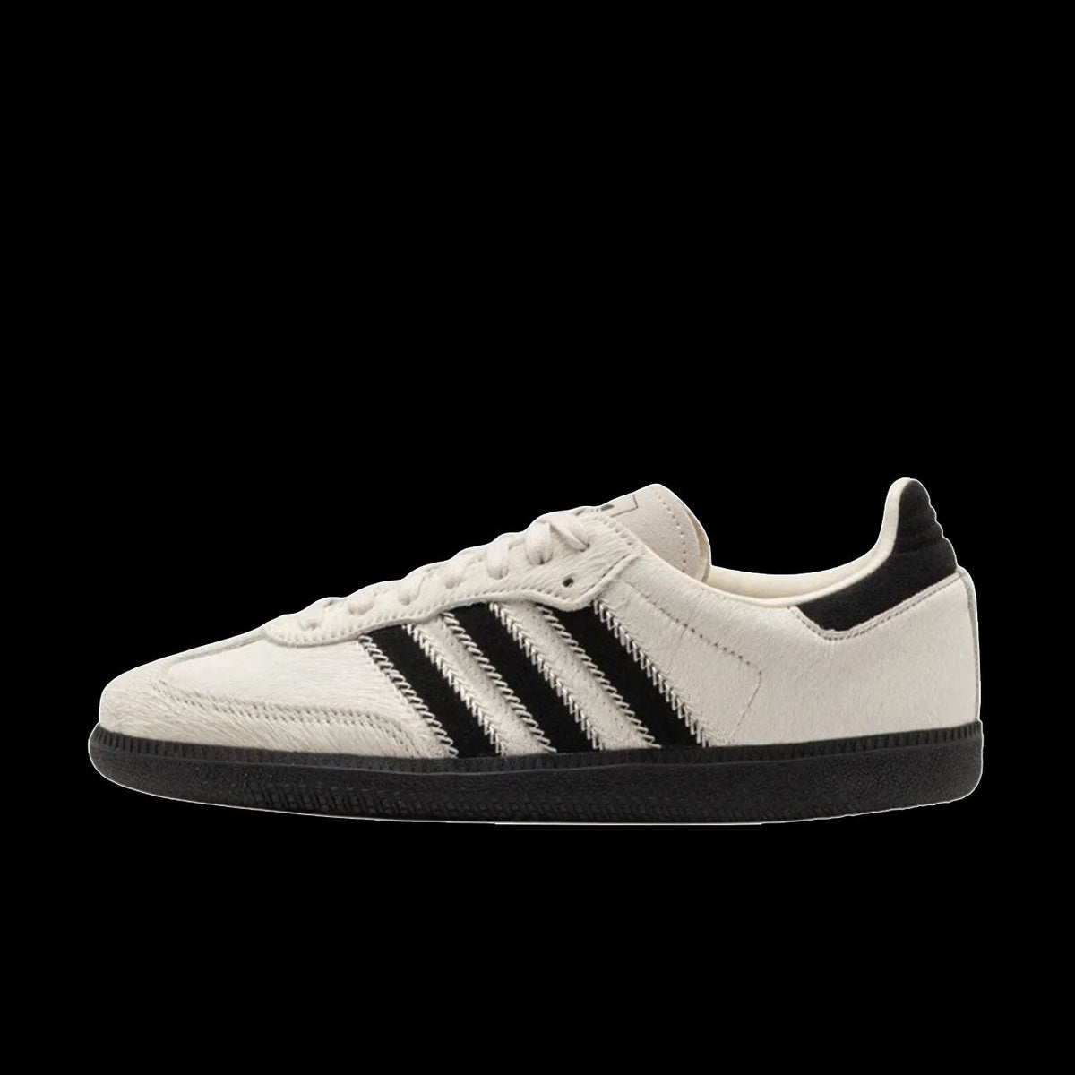 WMNS Adidas Samba OG Woven (Wonder White/Core Black)